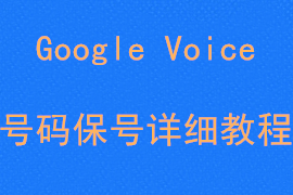 Google Voice号码保号详细教程