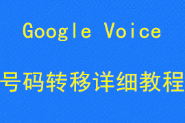 Google Voice号码转移详细教程